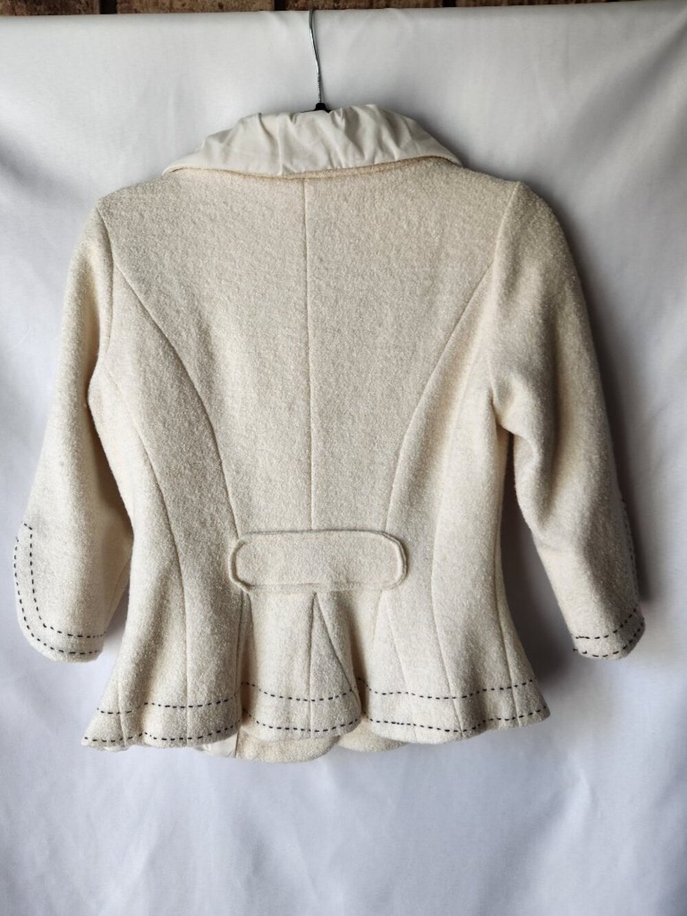 Nick & Mo Blazer Jacket Wool Embroidered Size S - Picture 5 of 8
